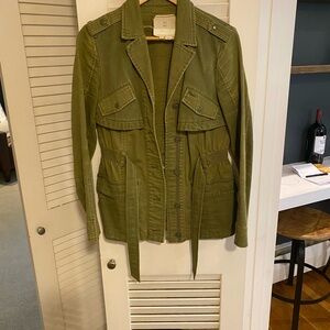 Women's Olive Utility Jacket Size Small